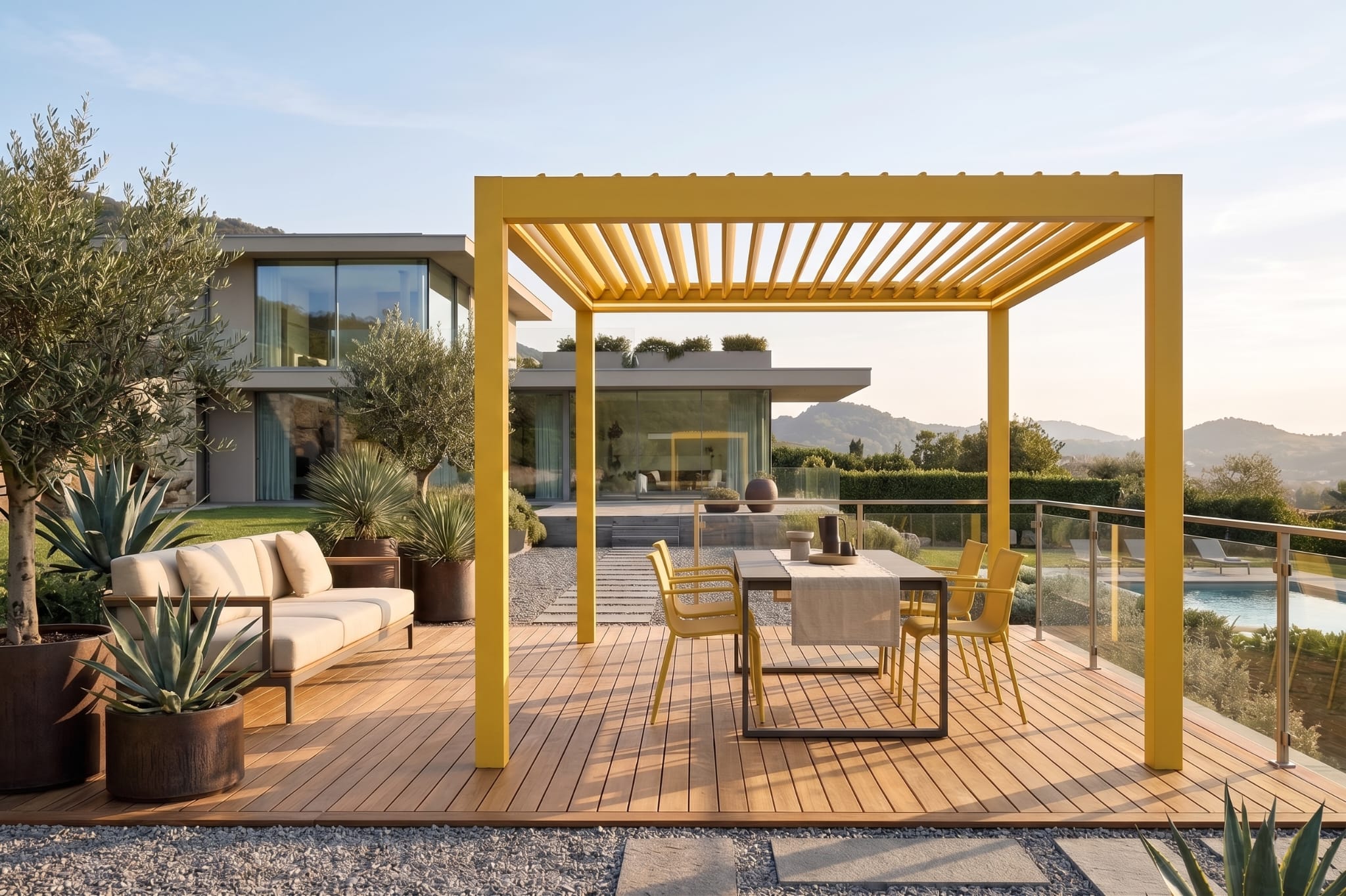 Sunrain Raya Lamellendach